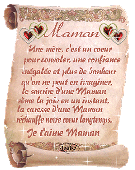 pour toi maman